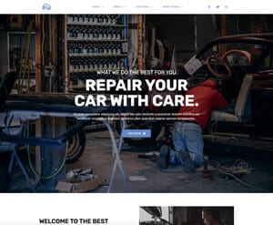 Car Mechanic business website