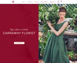 Florist business website